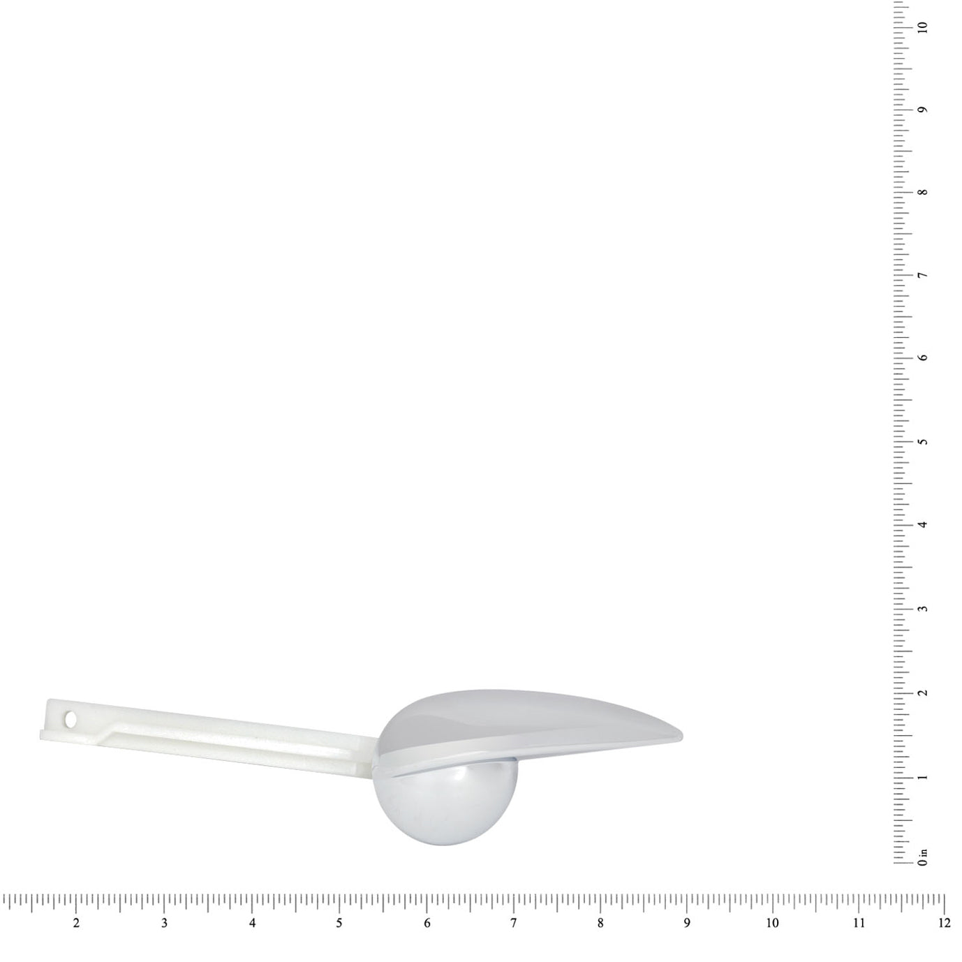 738903-2950A - Left-Hand Trip Lever for Cadet 3 Toilets - Brushed Nickel