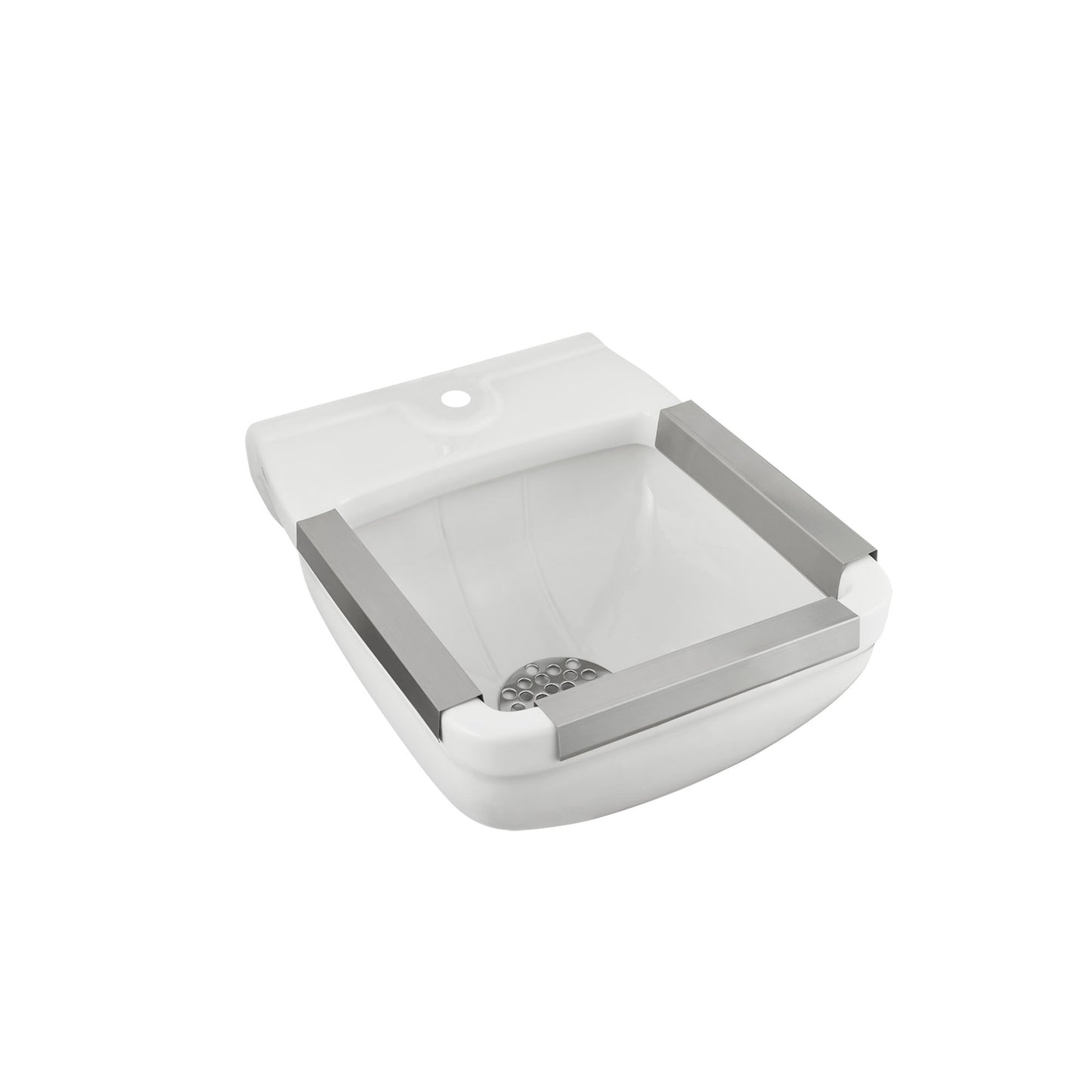 Clinic Wall Mounted Service Sink in White