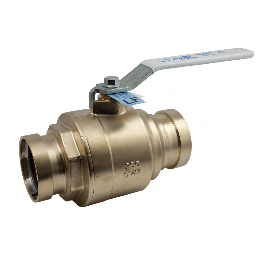 77VLF-100-01 - 3" Lead Free Press End Forged Ball Valve
