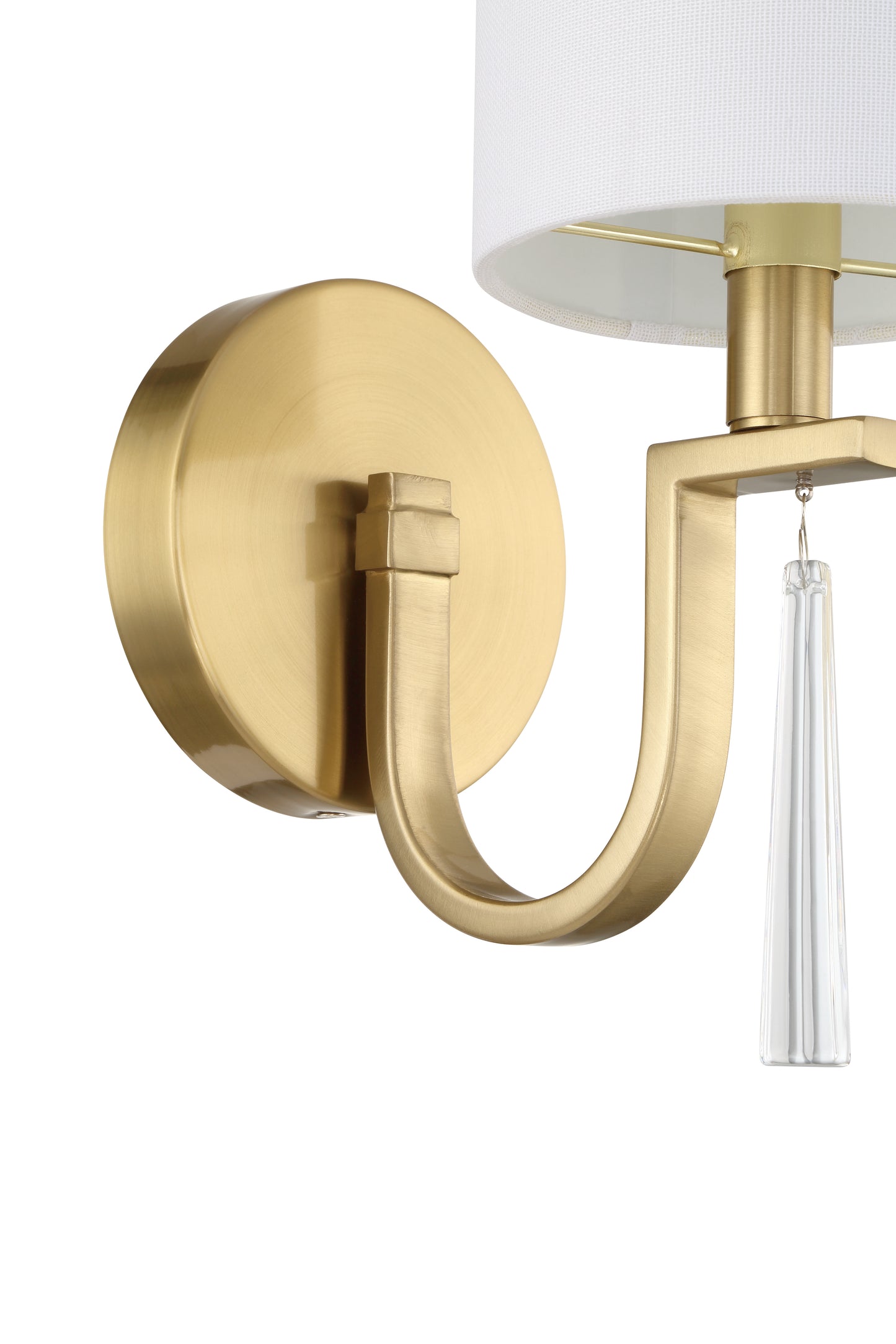 58261-SB - Fortuna 1 Light 11" High Wall Sconce - Satin Brass