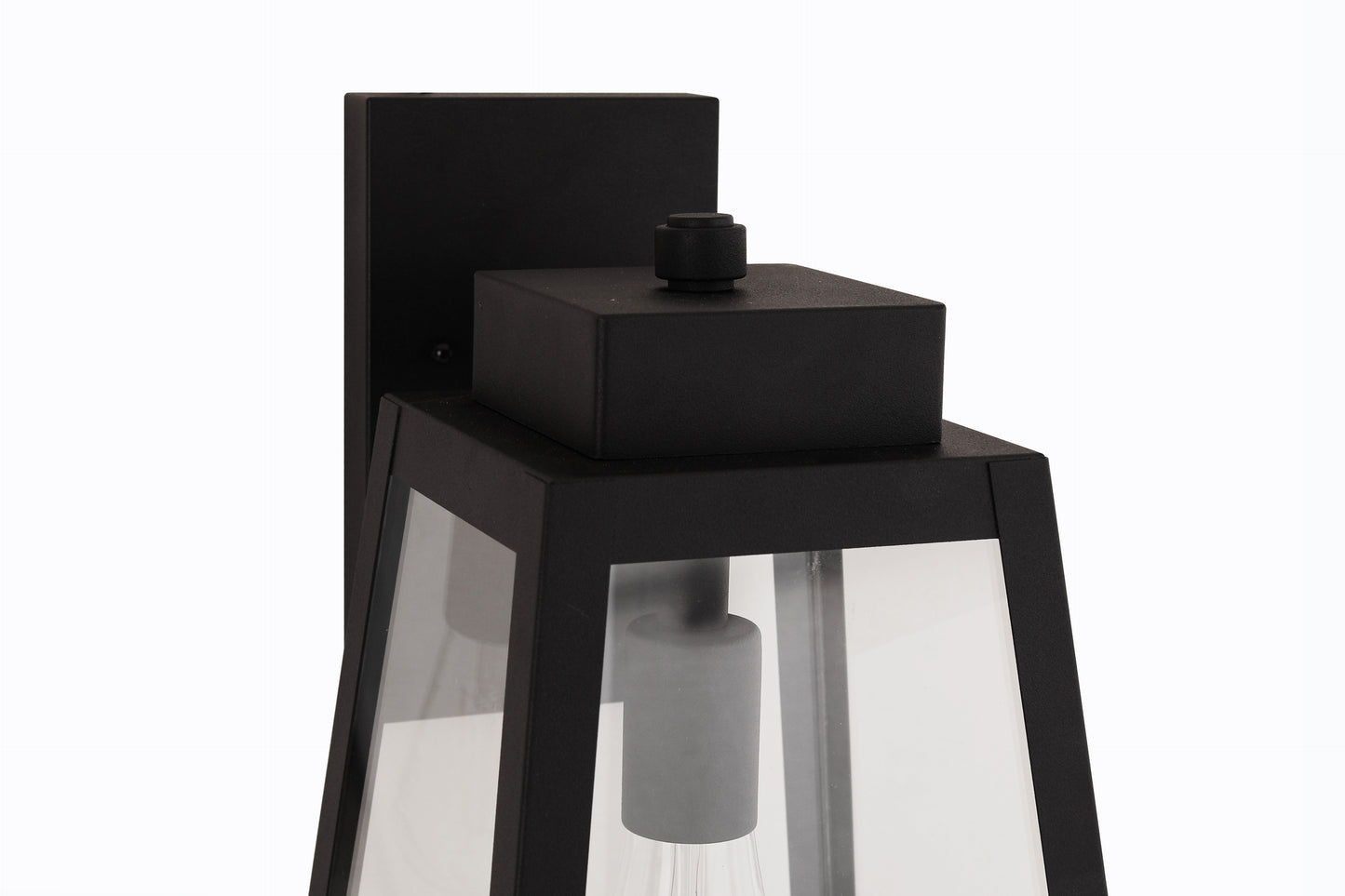 ZA6924-TB - Sorano 1 Light 17" High Outdoor Wall Lantern - Textured Black