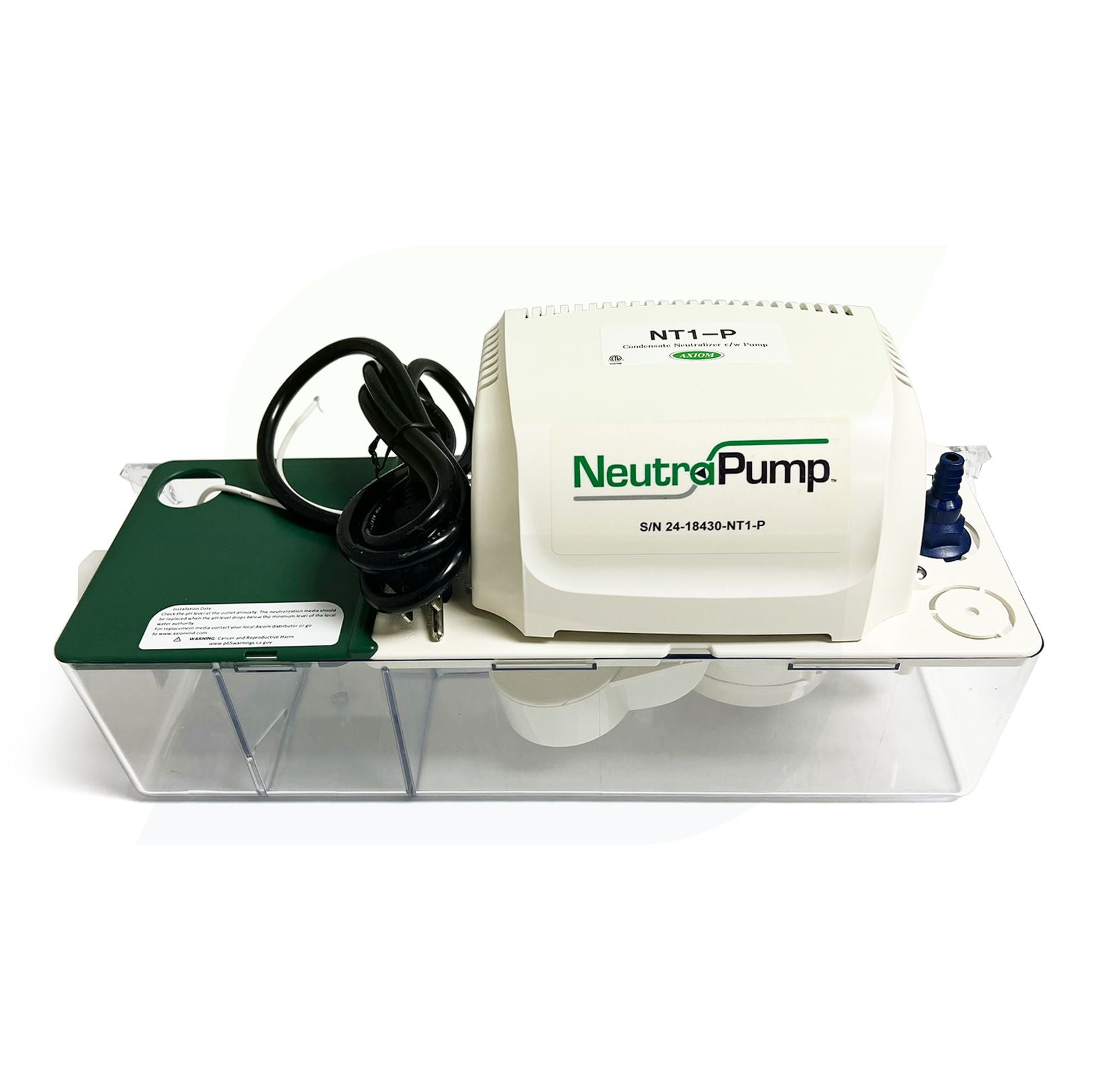 にっぱ　トナー1 PD1 NT1-P - Condensate Neutralization Tank With Pump - 1.9 GPH