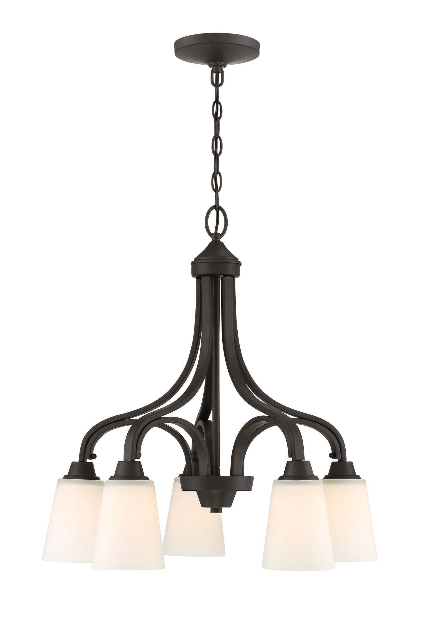 41915-ESP - Grace 5 Light 24" Wide Chandelier - Espresso