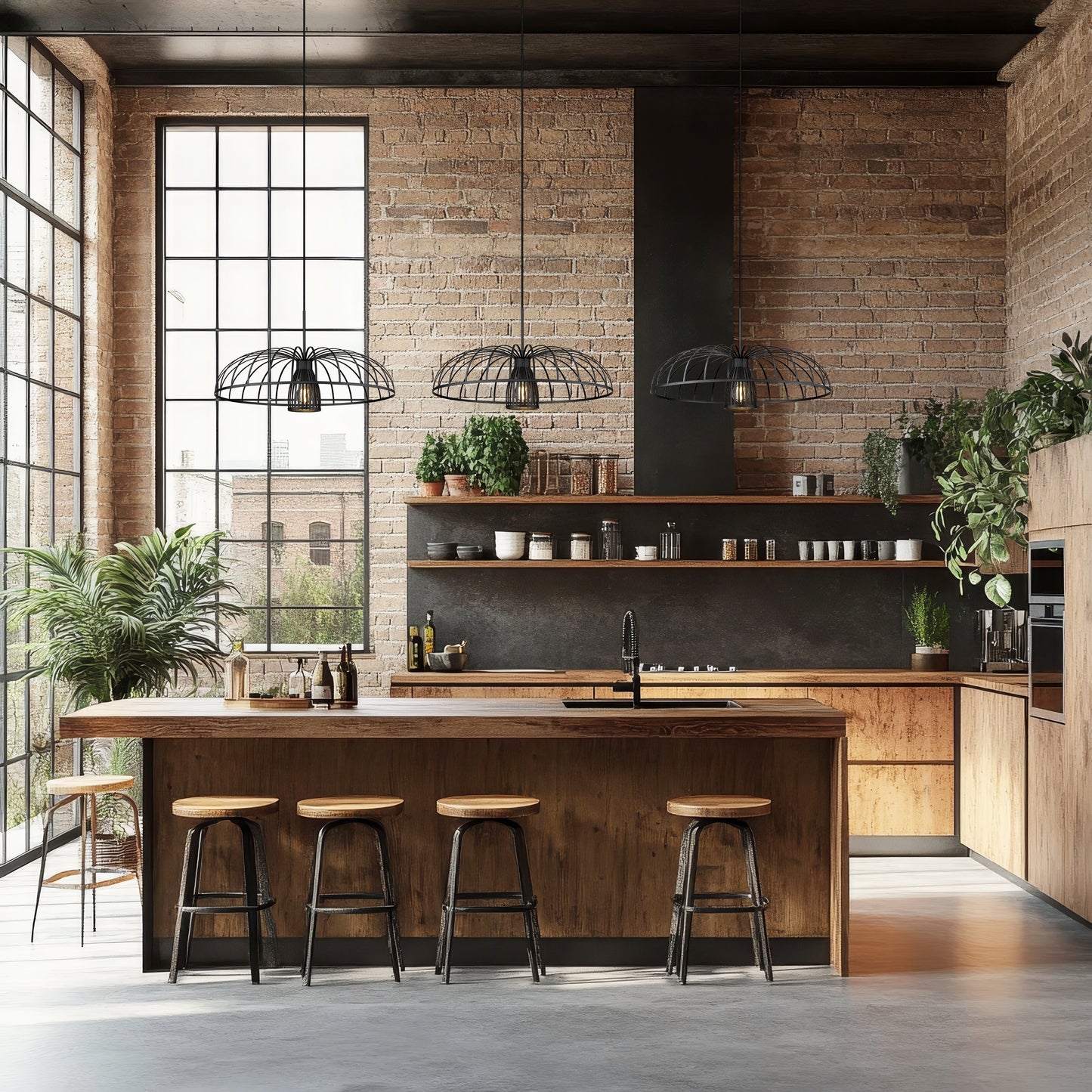 623P24-MB - Valencia 1 Light 24" Pendant - Matte Black