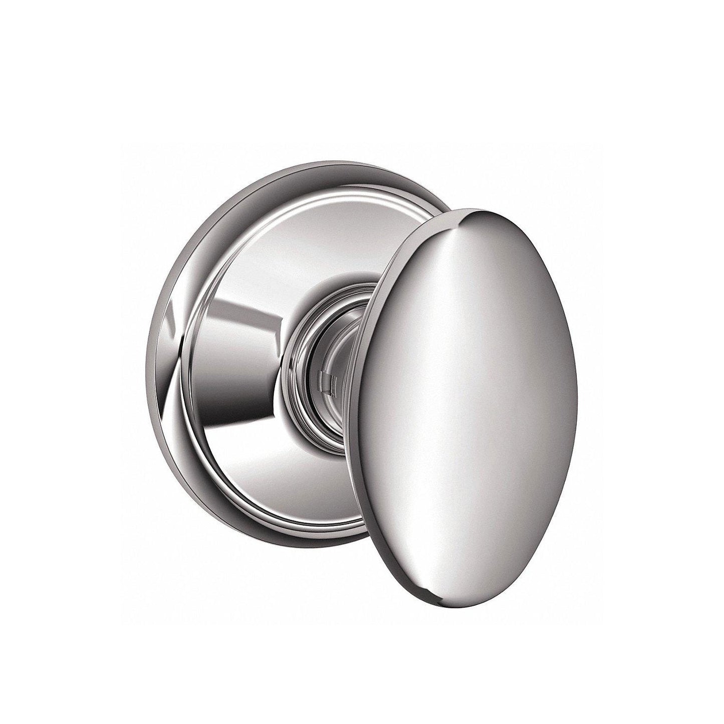 F10SIE625 - Siena Passage Door Knob Set - Polished Chrome