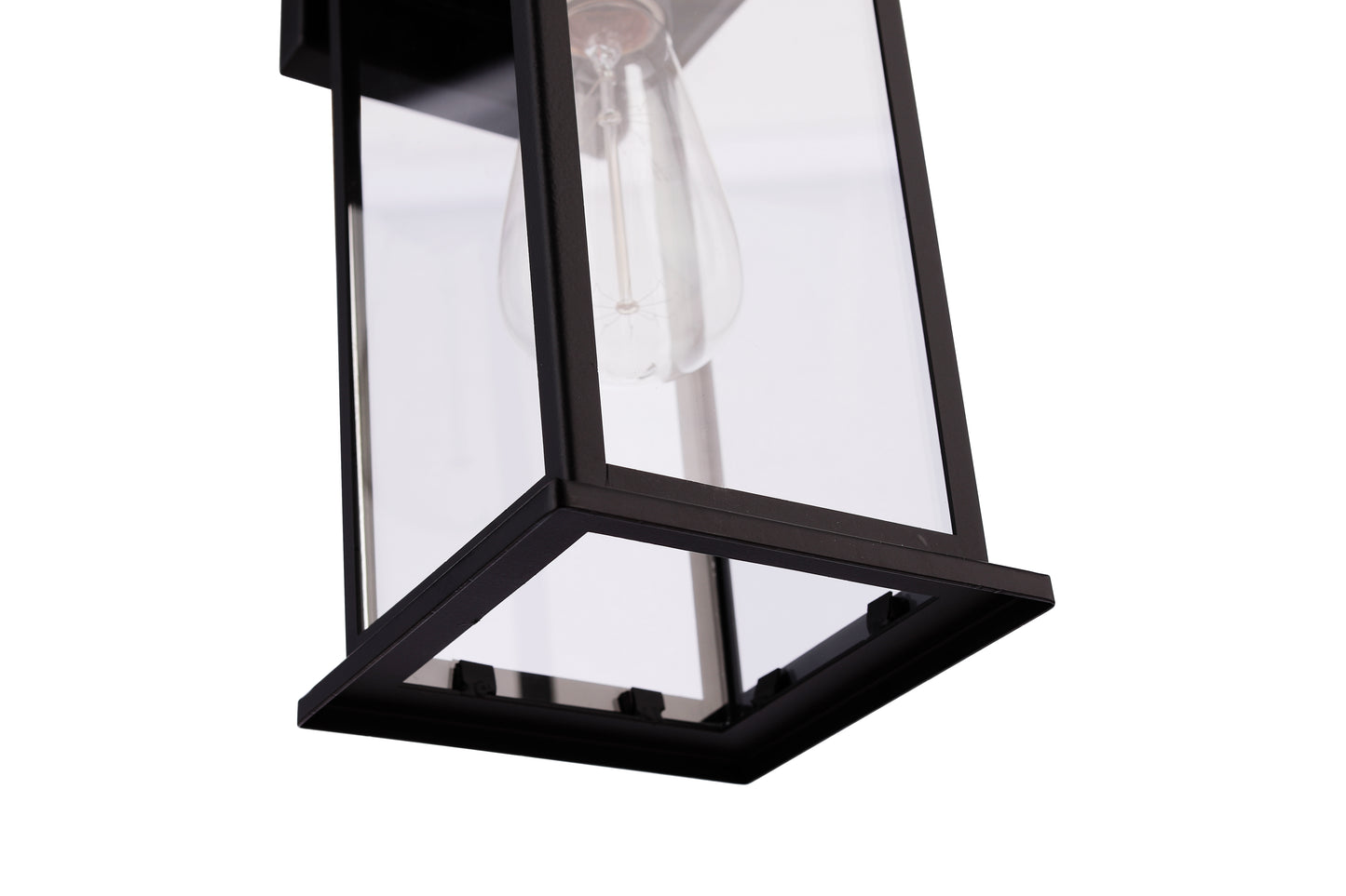 ZA7204-MN - Bent Tree 1 Light 16" High Outdoor Wall Lantern - Midnight