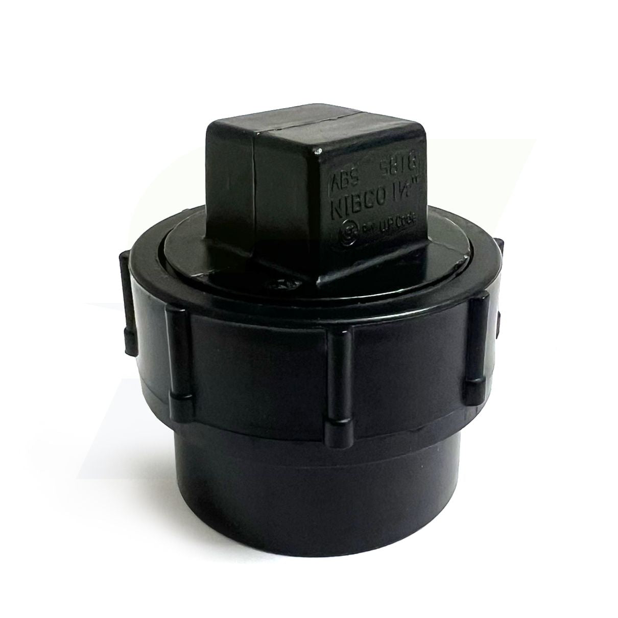 I169100 - 1-1/2" Spigot x Cleanout w/ Plug ABS DWV Cleanout Adapter 5816