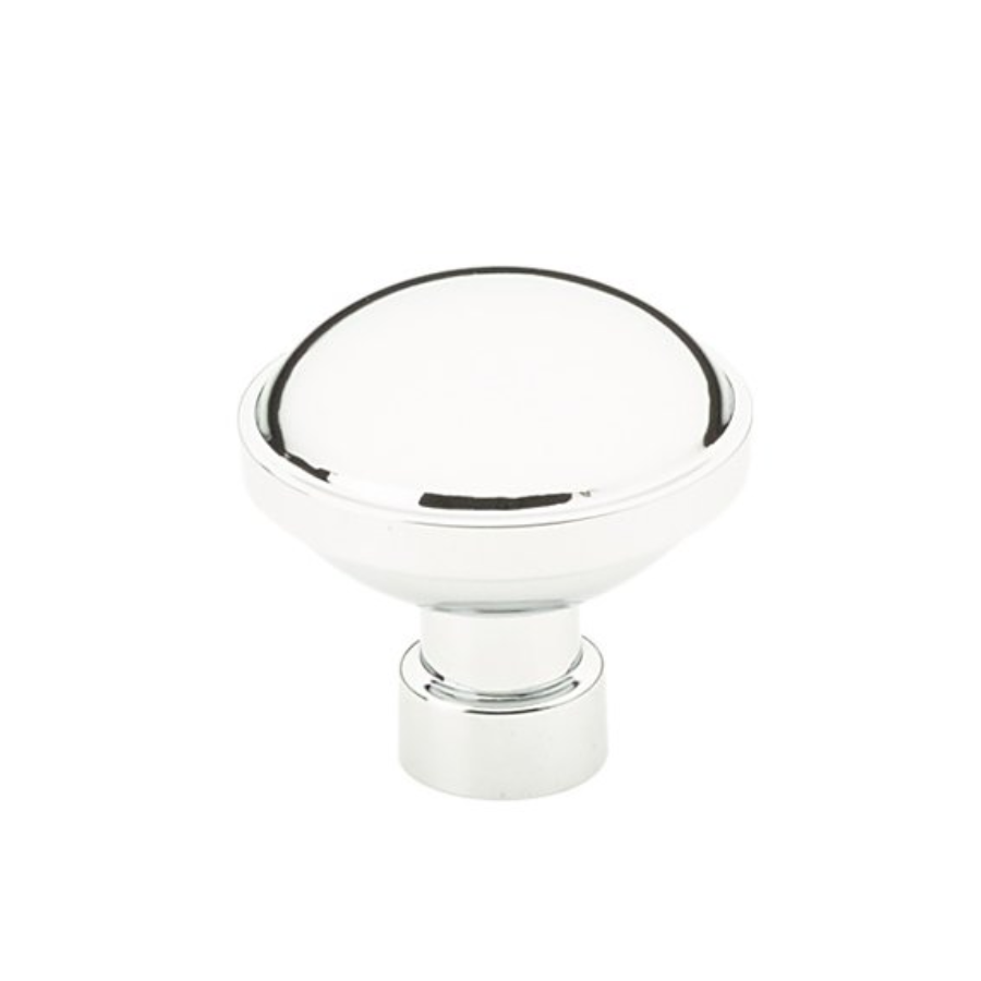 86695US26 - Brandt 1-1/4" Mushroom Cabinet Knob - Industrial Modern Collection - Polished Chrome