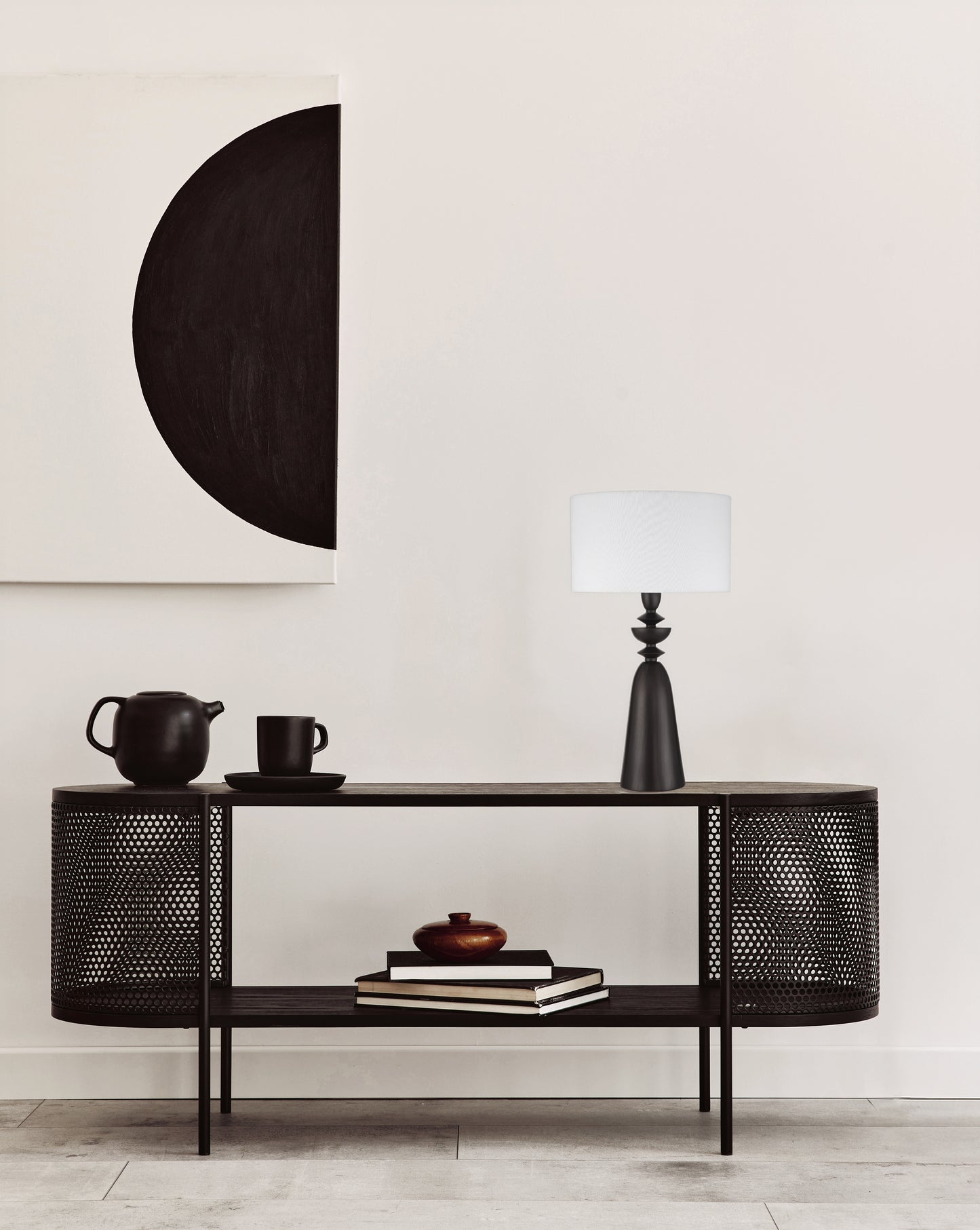 87024DW-T - Travis 1 Light 28" High Table Lamp - Wood