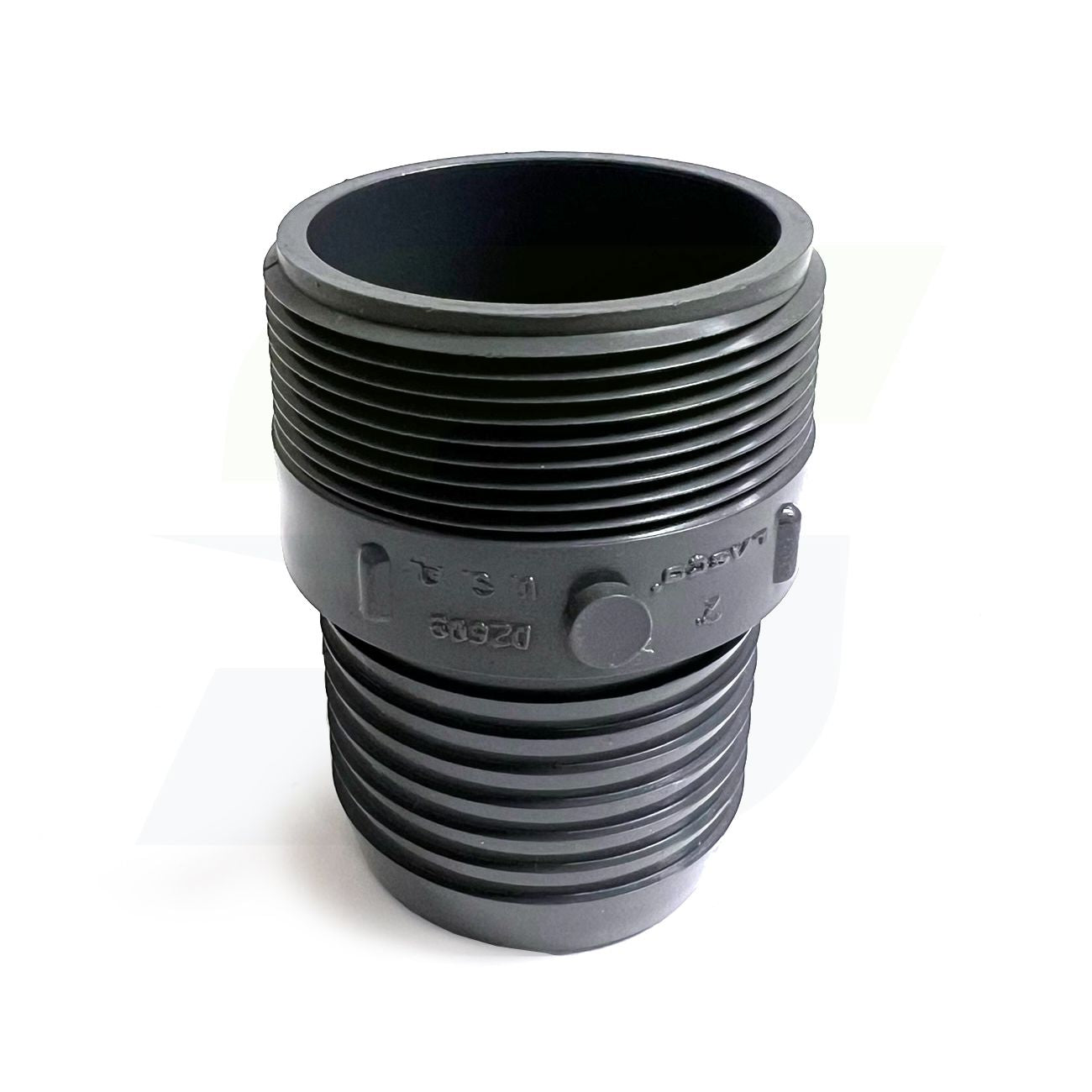 1436-020 - 2" PVC Barbed Insert Fitting, MIPT x Insert