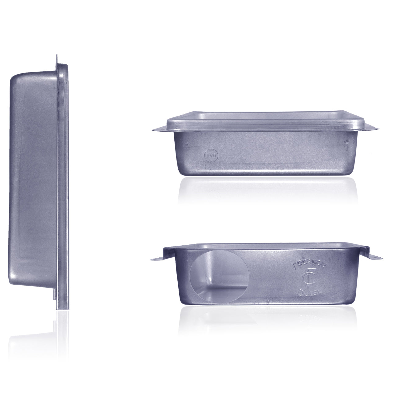 Dryerbox DB-3D - 14" x 16" In-Wall Dryer Exhaust Receptacle, Downward Exhaust, 2x4 Walls