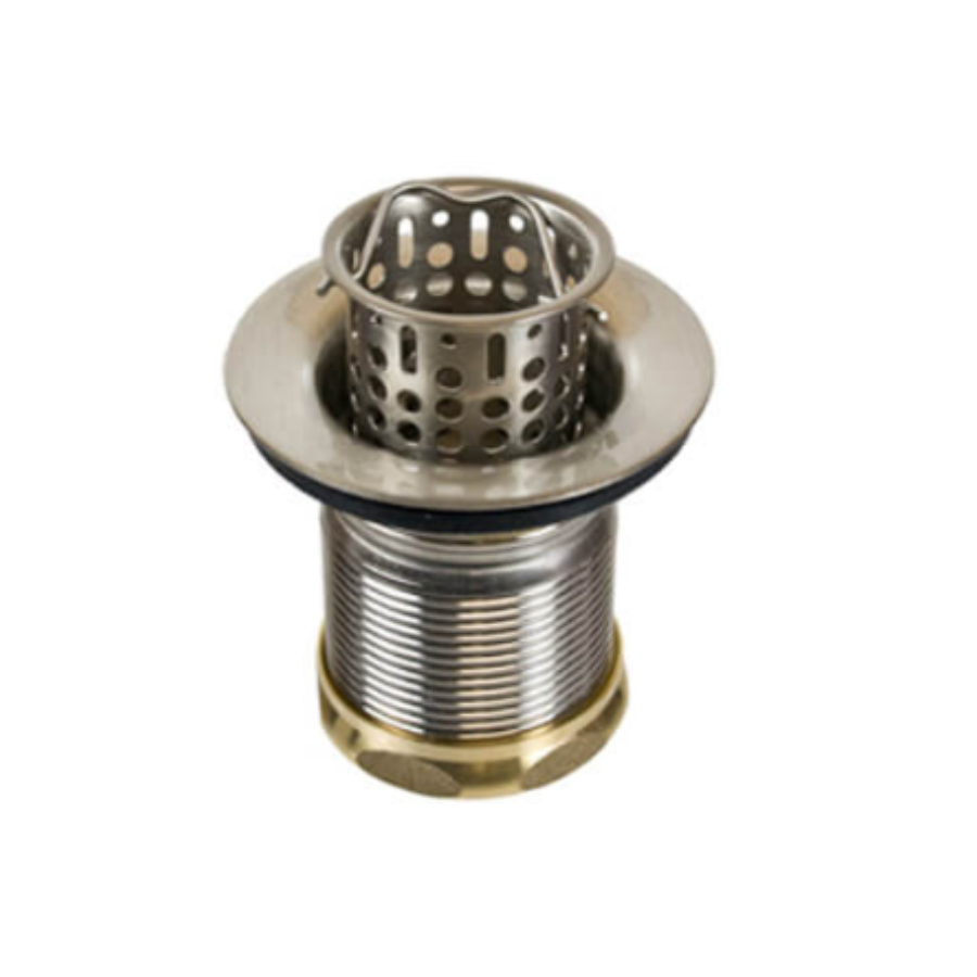 MT710/MB - 2-1/2" Brass Bar/Prep Strainer with Lift-Out Basket - Matte Black