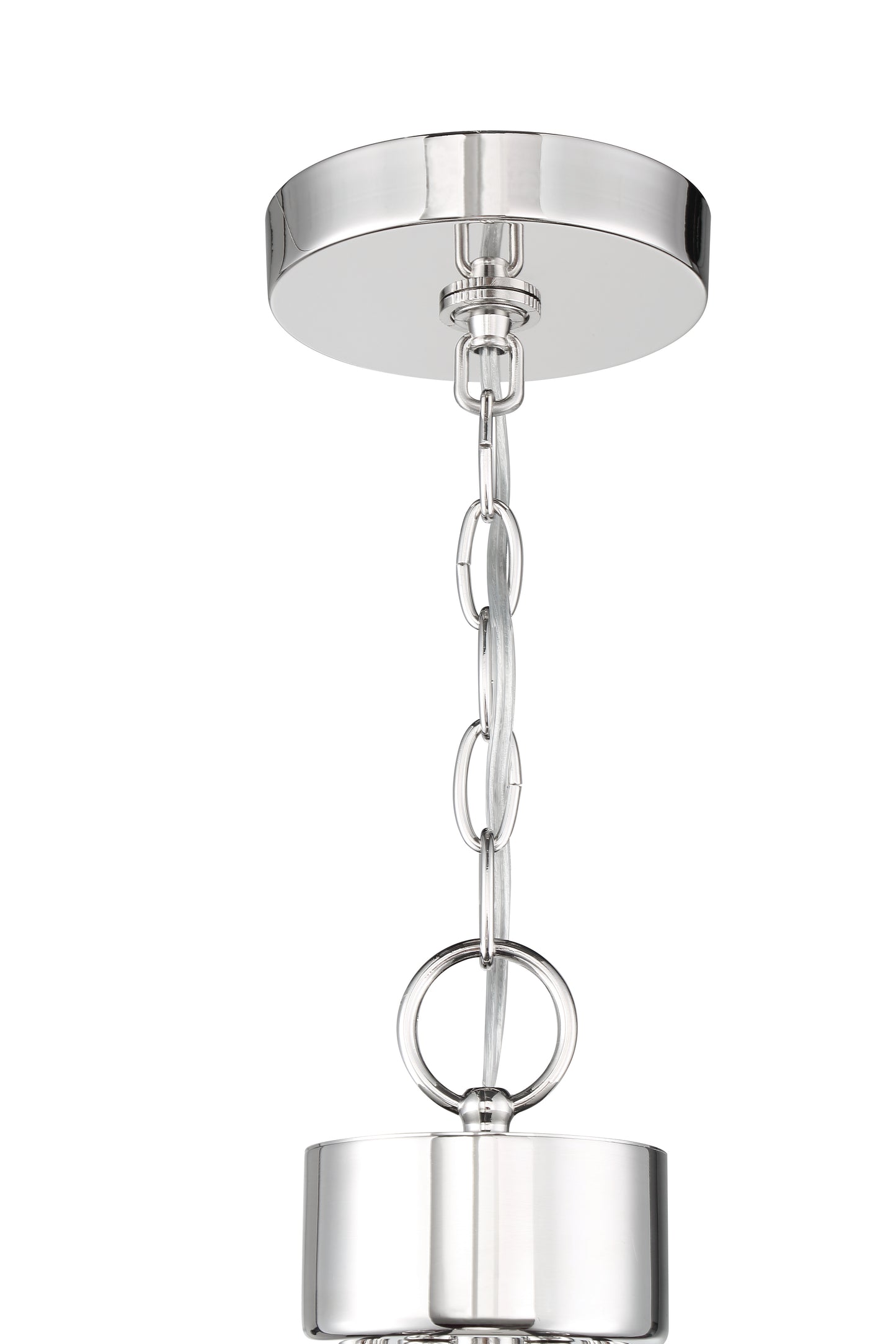 53326-CH - Que 6 Light 28" Wide Chandelier - Chrome