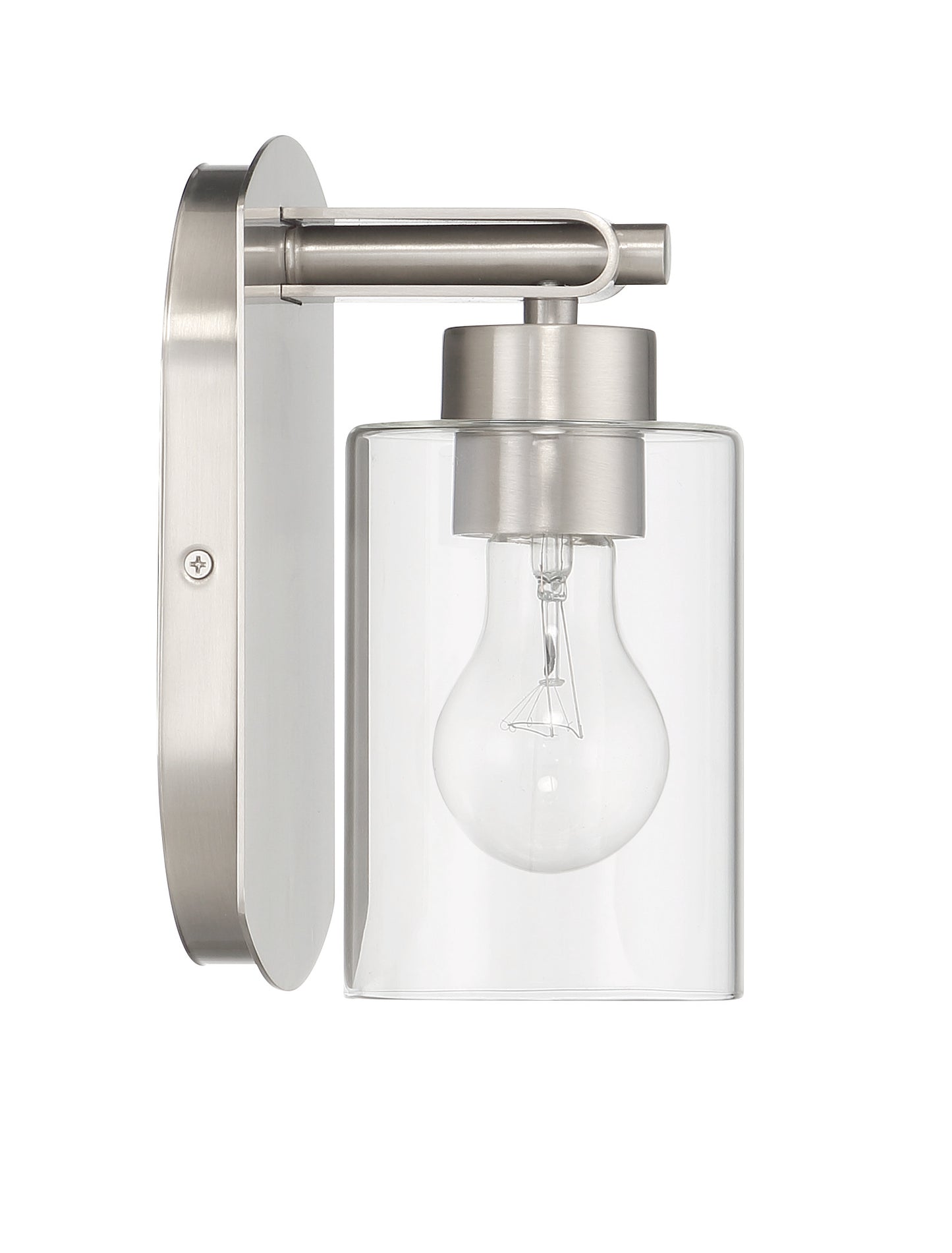17605BNK1 - Hendrix 1 Light 8.5" High Wall Sconce - Brushed Nickel