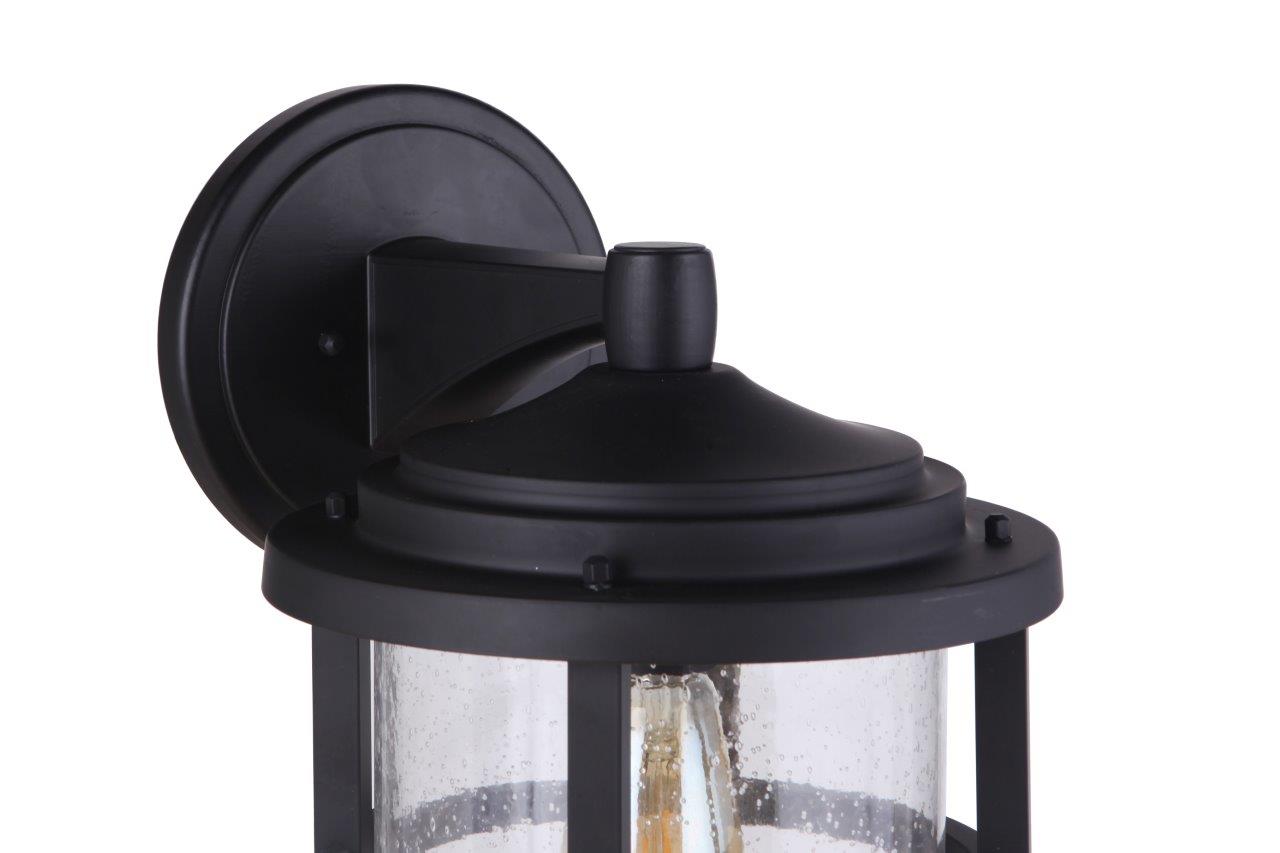 ZA4724-MN - Voyage 1 Light 19" High Outdoor Wall Lantern - Midnight