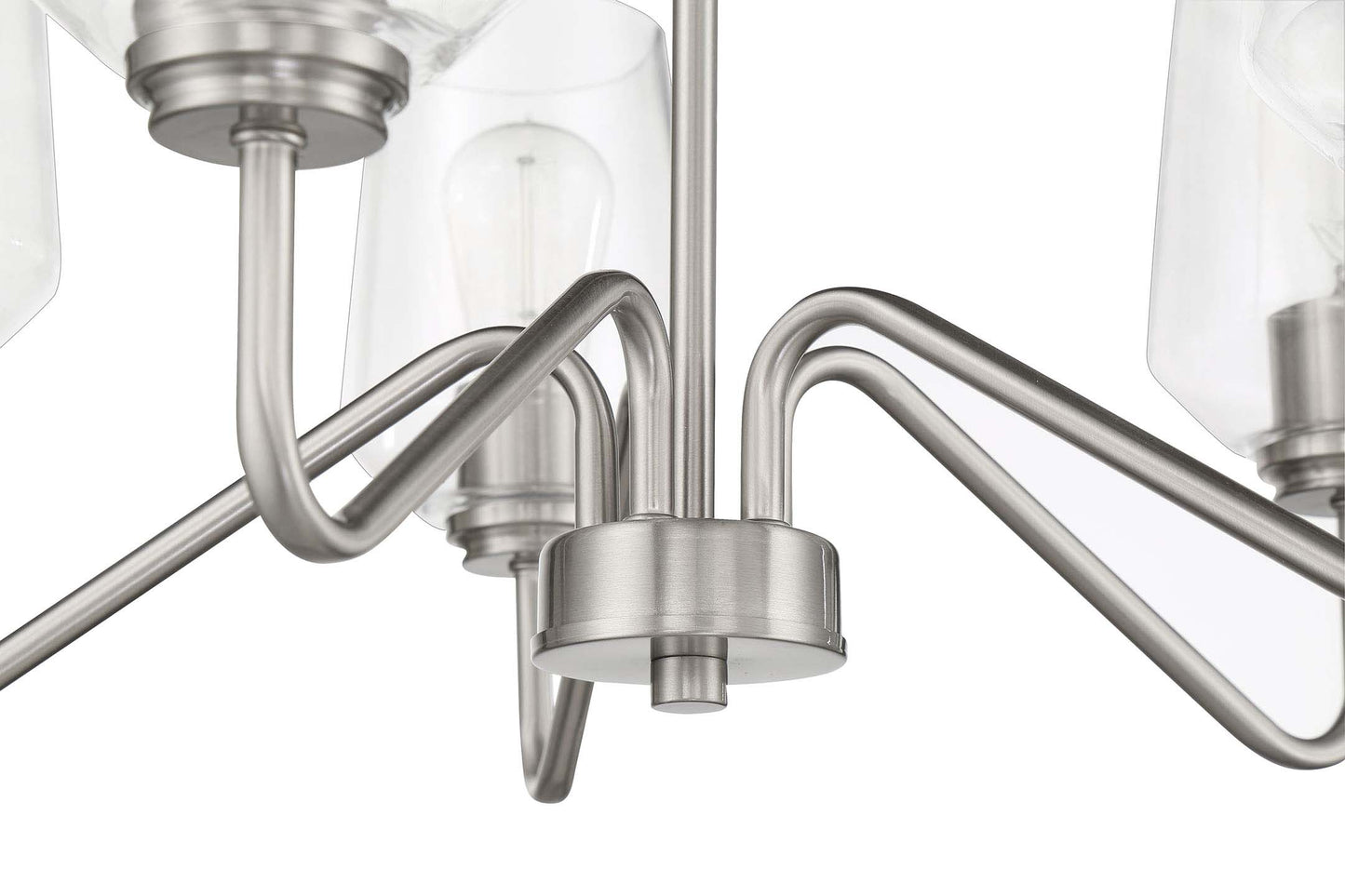 56125-BNK - Shayna 5 Light 23" Wide Chandelier - Brushed Nickel
