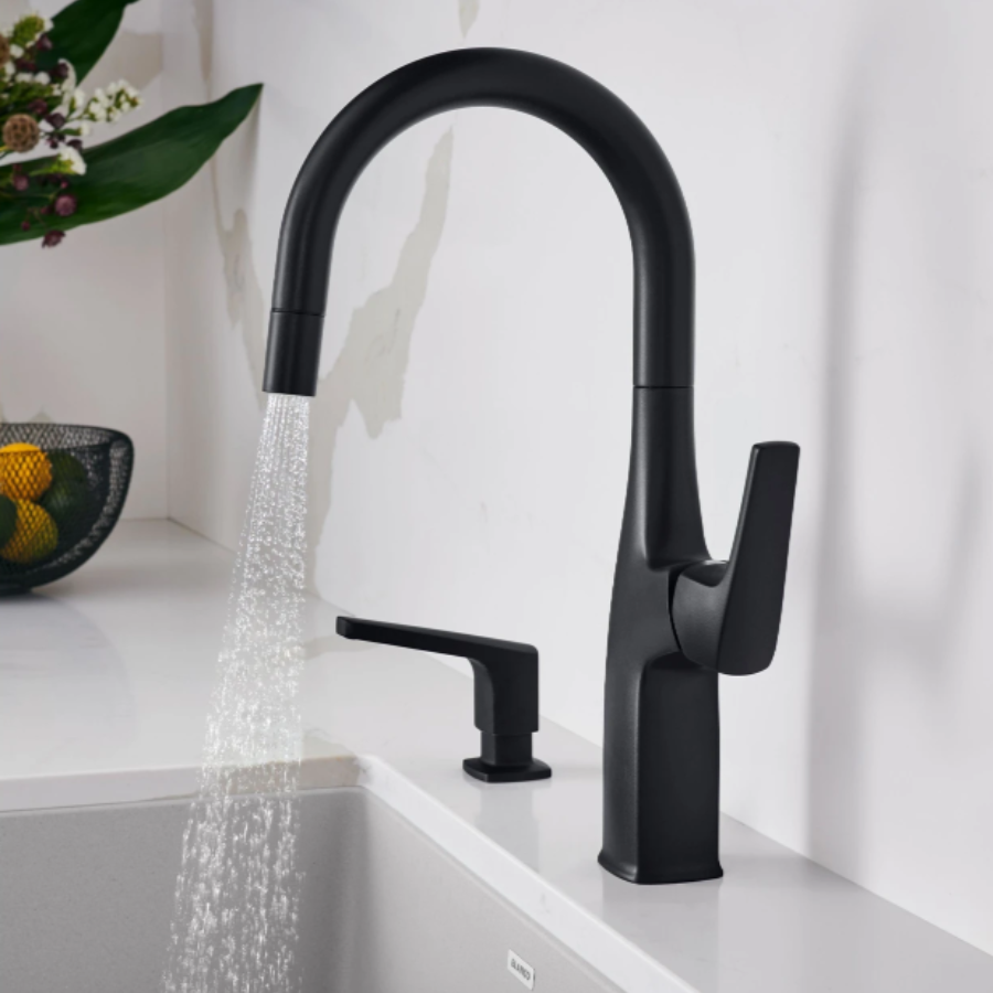 443021 - Rivana Pull-Down Bar Faucet - Matte Black