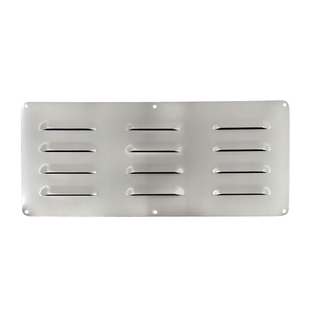 Stainless Steel Vent Panel for Outdoor Kitchen Islands - 14" x 6"