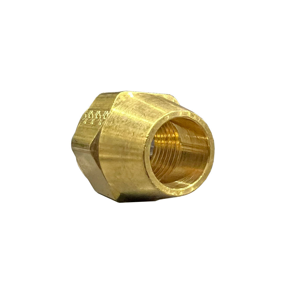Jones Stephens Brass Short Flare Nut