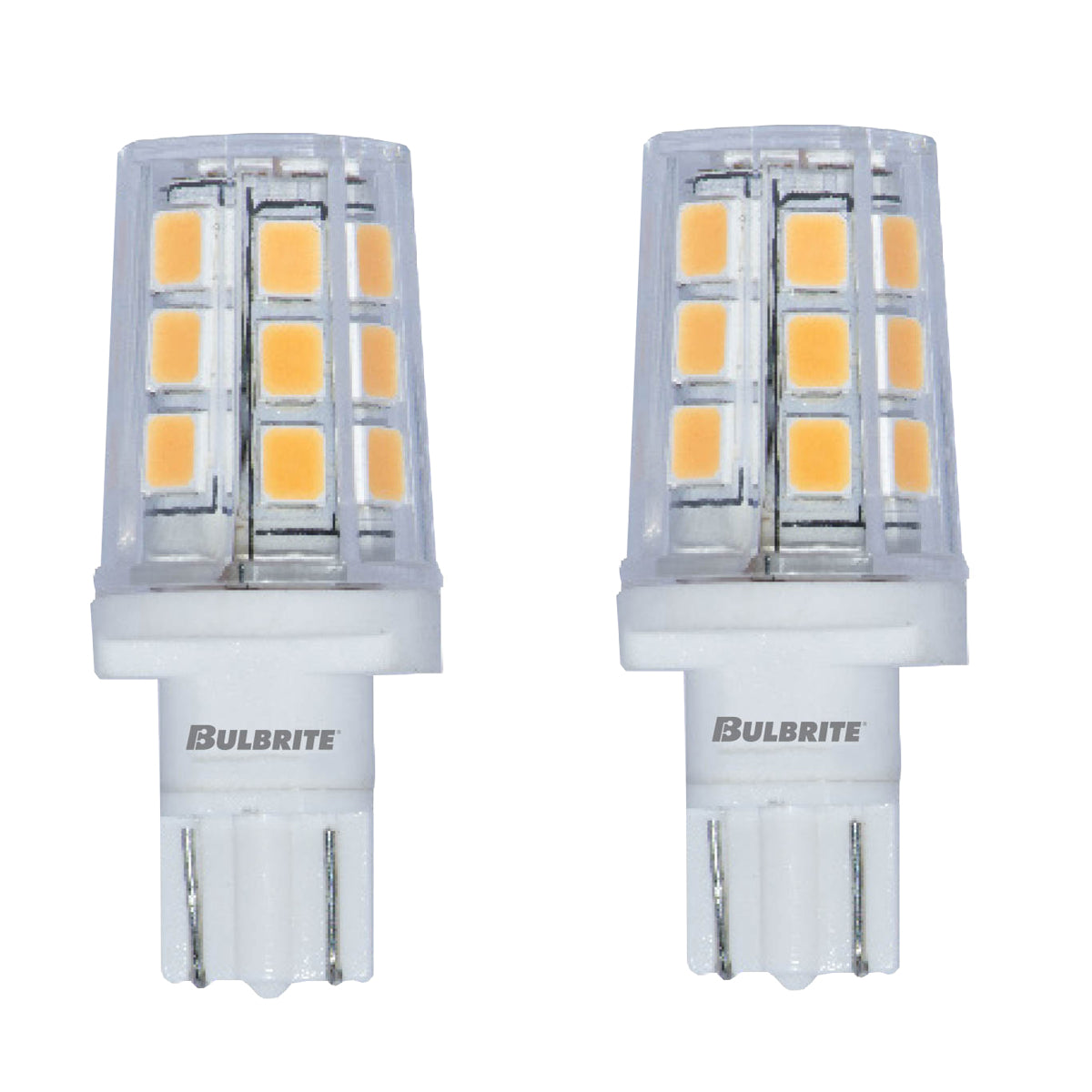 770594 - Specialty Mini 12V/24V T3 LED Light Bulb - 2.5 Watt - 2700K - 2 Pack
