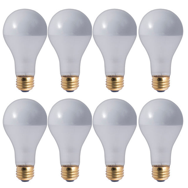 717100 - Specialty Frost Silver Bowl A21 LED Light Bulb - 100 Watt - 2700K - 8 Pack