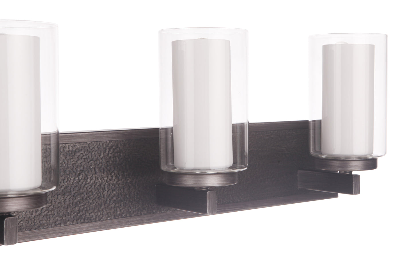 11642NIVNI5 - Texture 5 Light 42" Wide Vanity Light - Natural Iron / Vintage Iron