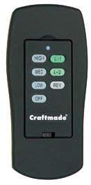 ICS-REMOTE - ICS 3-Speed Wall Control with Clamshell, Up-light, Down-light and Reverse functions