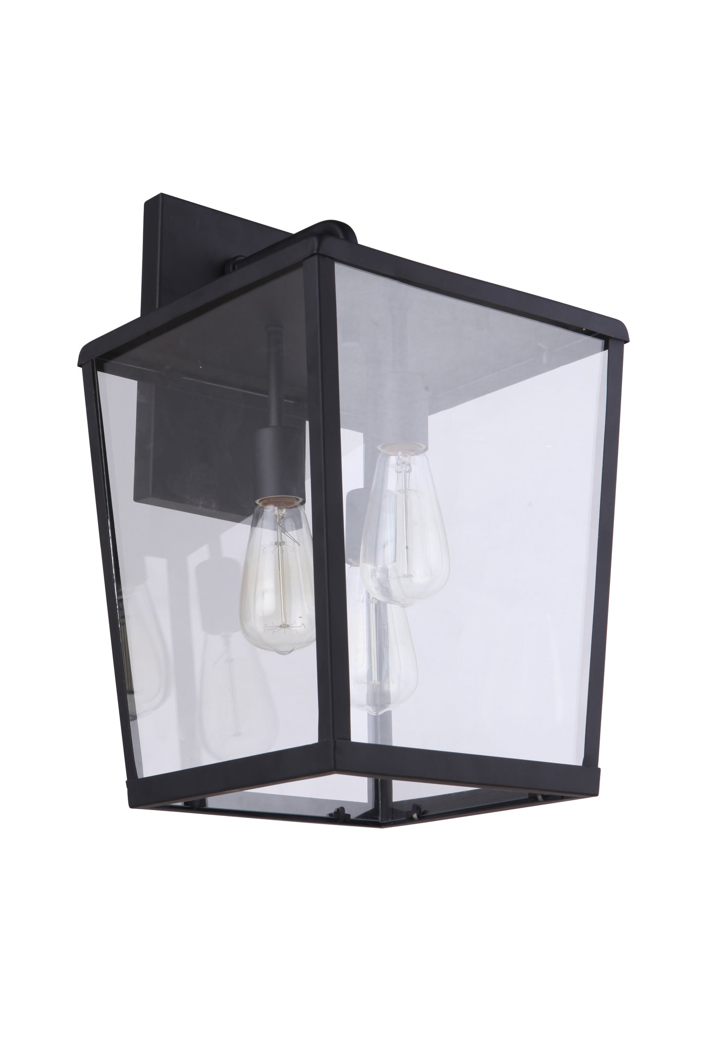 ZA4634-MN - Olsen 3 Light 19" High Outdoor Wall Lantern - Midnight