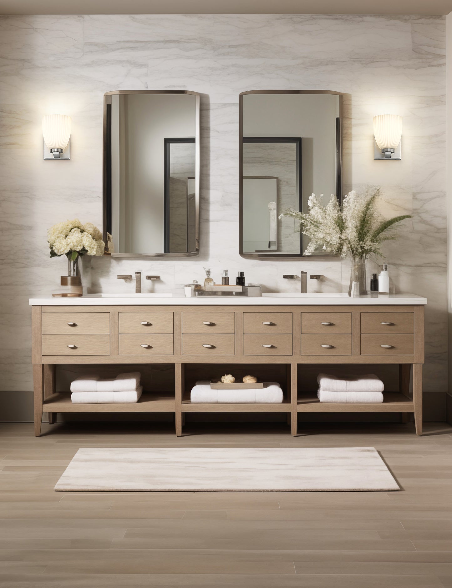 7518-1S-BN - Naya 1 Light Wall 6" Sconce - Brushed Nickel