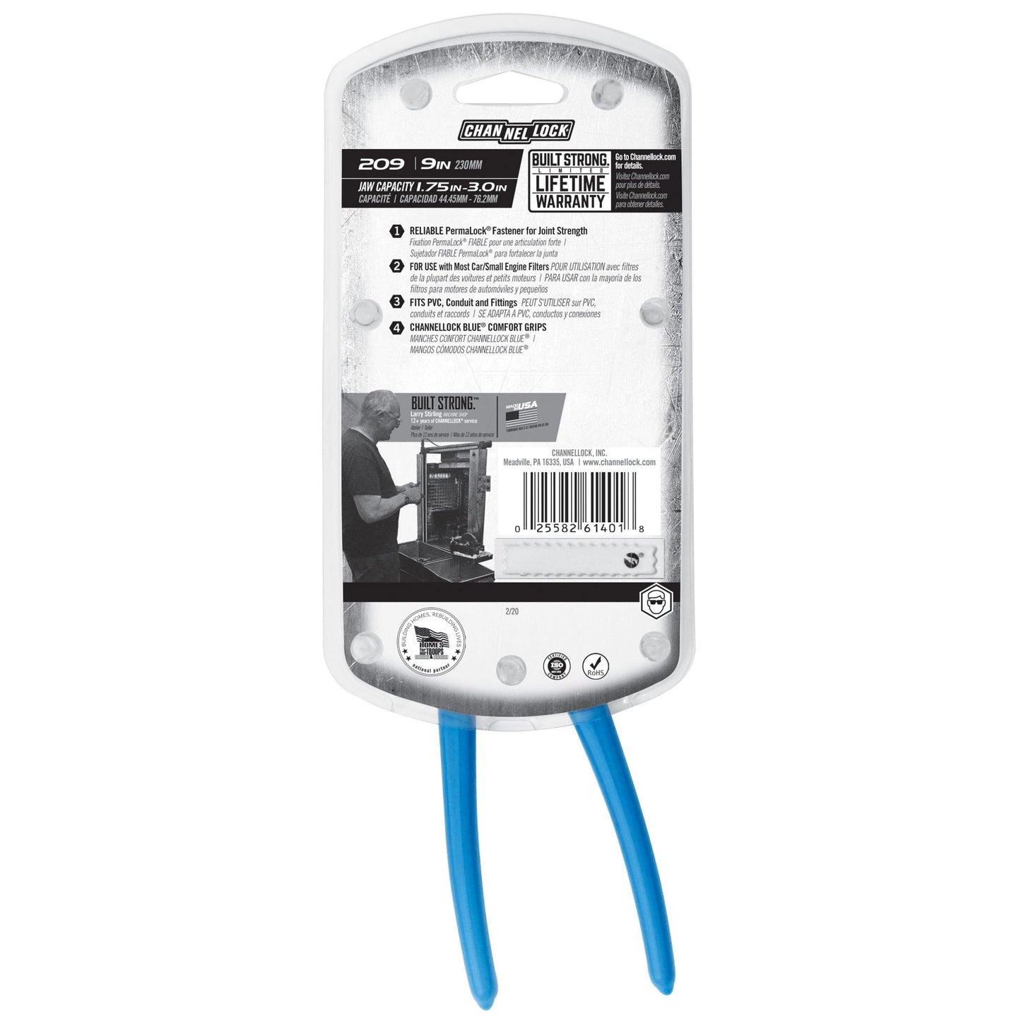 209 - 9" Oil Filter / PVC Pliers