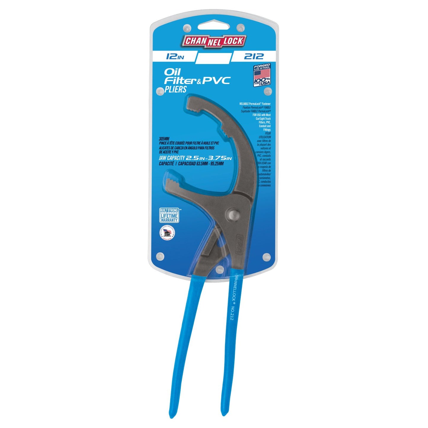 212 - 12" Oil Filter / PVC Pliers