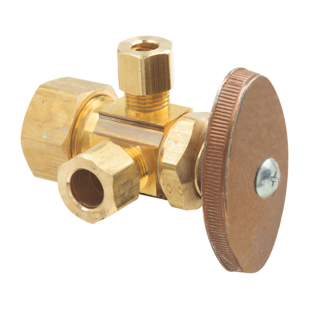 CR1900RX R1 - 1/2" Nom Comp x 3/8" O.D. Comp x 1/4" O.D. Comp