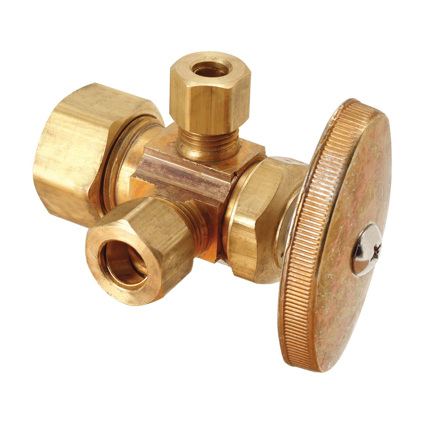 CR1901LRX R - 1/2" Nom Comp x 3/8" O.D. Comp x 3/8" O.D. Comp