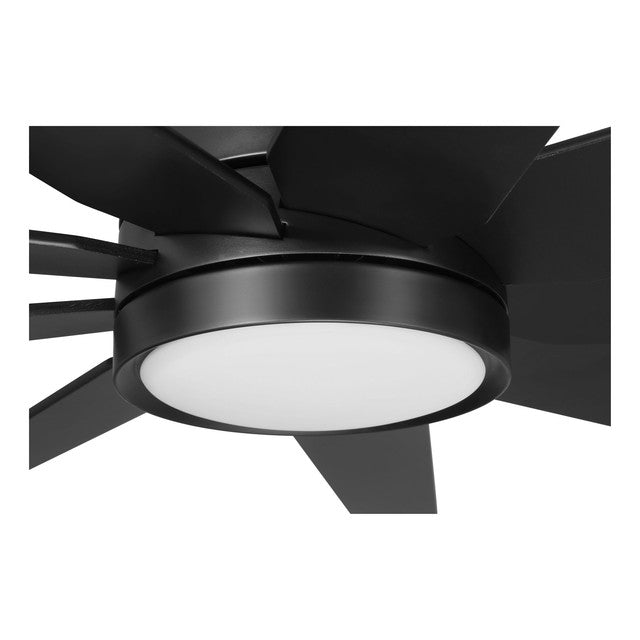 CHP60FB9 - Champion 60" 9 Blade Indoor / Outdoor Ceiling Fan with Light Kit - Remote & Wall Control