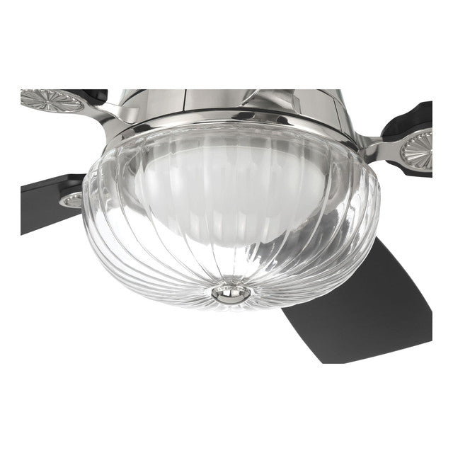 CHS52PLN5 - Chandler 52" 5 Blade Ceiling Fan with Light Kit - Wi-Fi Remote Control - Polished Nickel