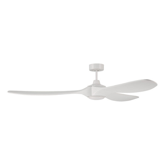 EVY72W3 - Envy 72" 3 Blade Indoor / Outdoor Ceiling Fan with Light Kit - Wi-Fi Remote Control - Whit