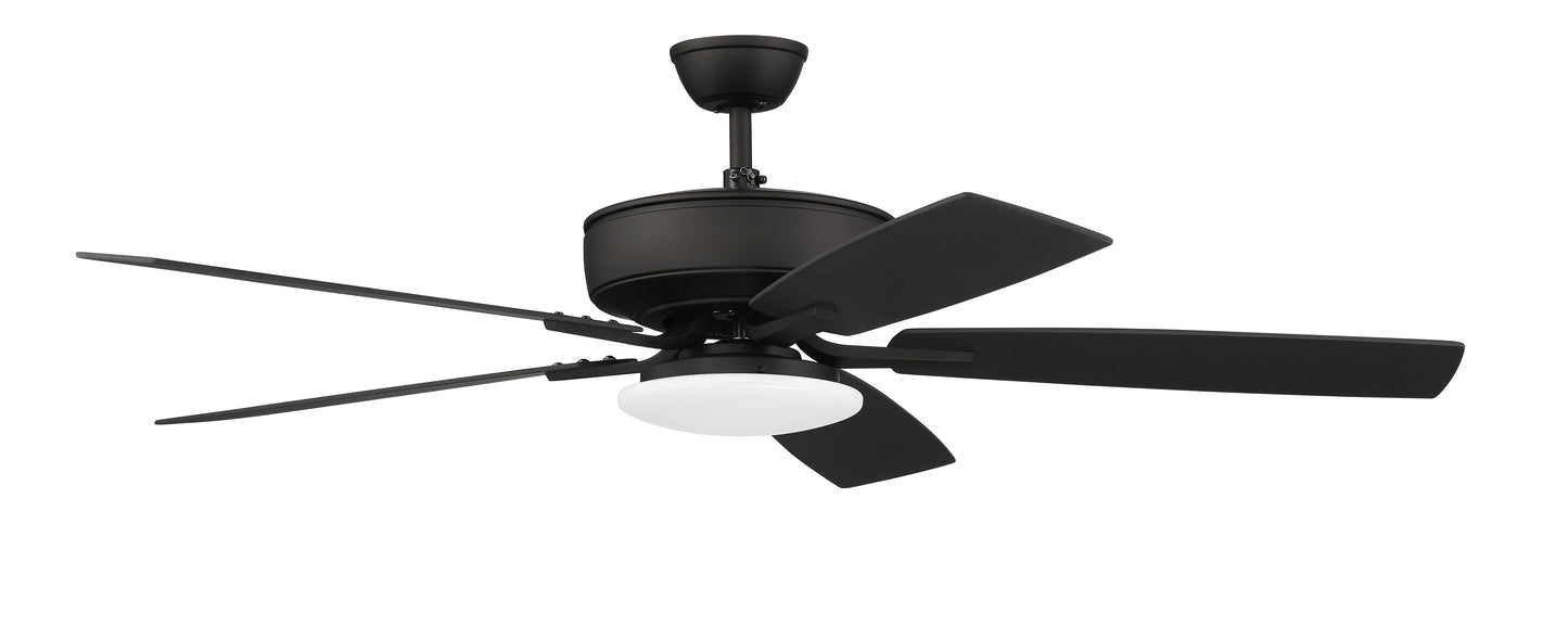 P112ESP5-52ESPWLN - Pro Plus 112 52" 5 Blade Ceiling Fan with Light Kit - Wall Control - Espresso