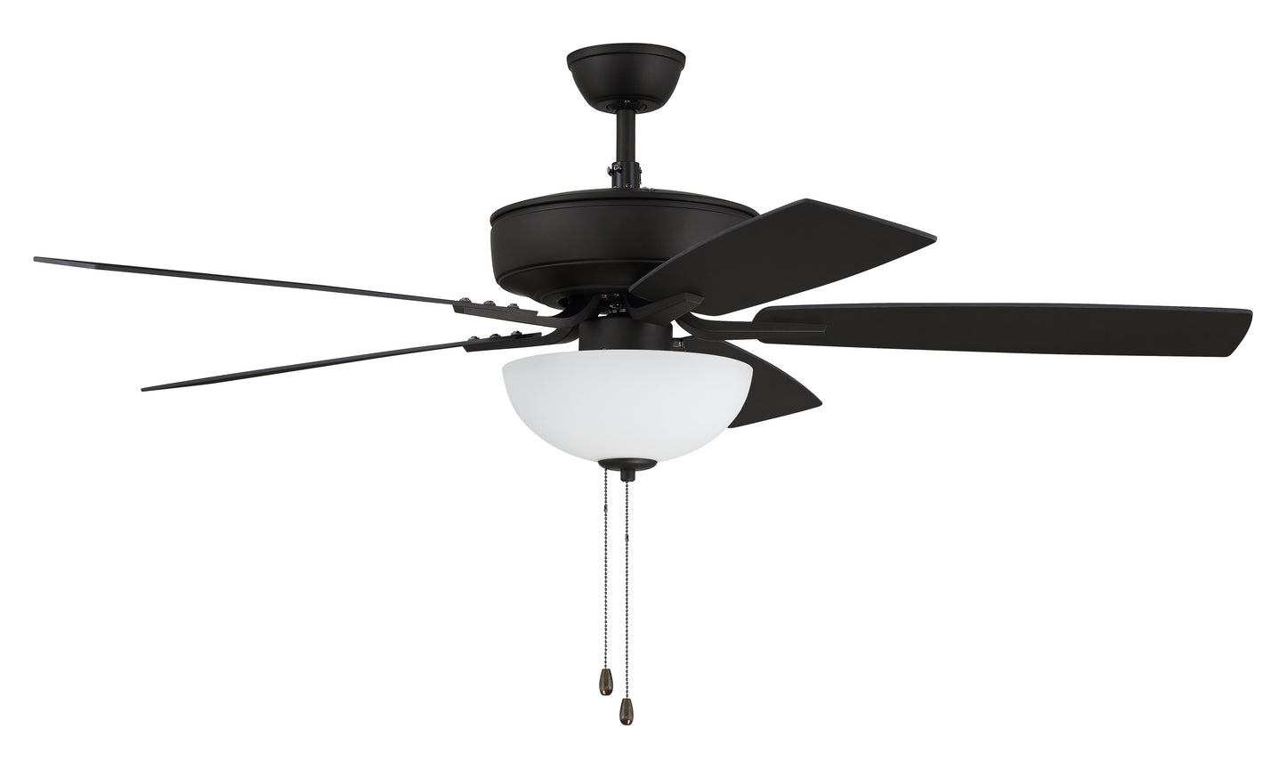 P211ESP5-52ESPWLN - Pro Plus 211 52" 5 Blade Ceiling Fan with Light Kit - Pull Chain - Espresso
