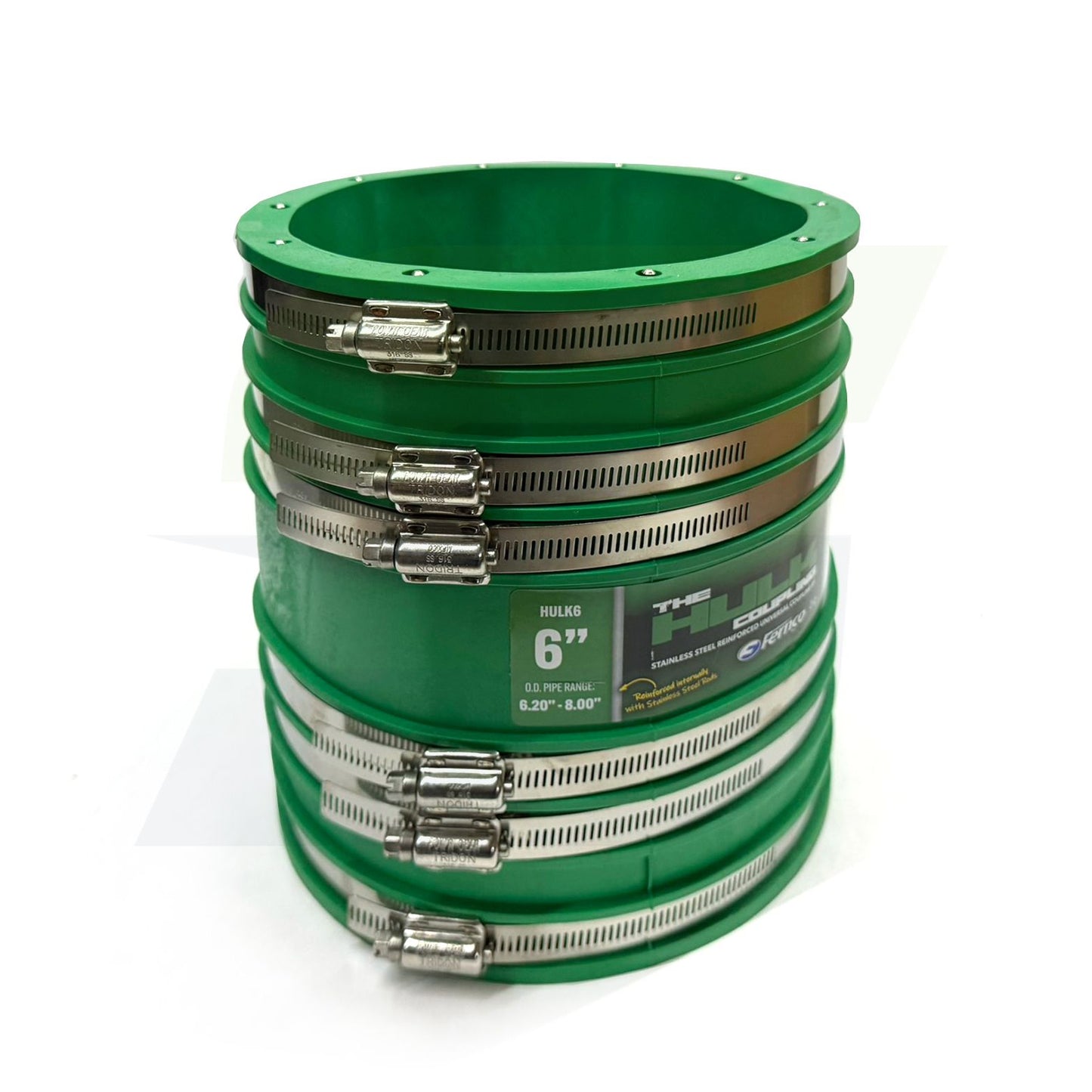 The HULK Coupling - 6" Universal Sewer and Drain Repair Coupling