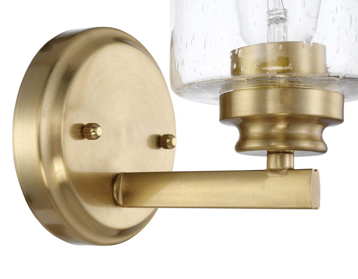 50501-SB - Bolden 1 Light 8.5" High Wall Sconce - Satin Brass