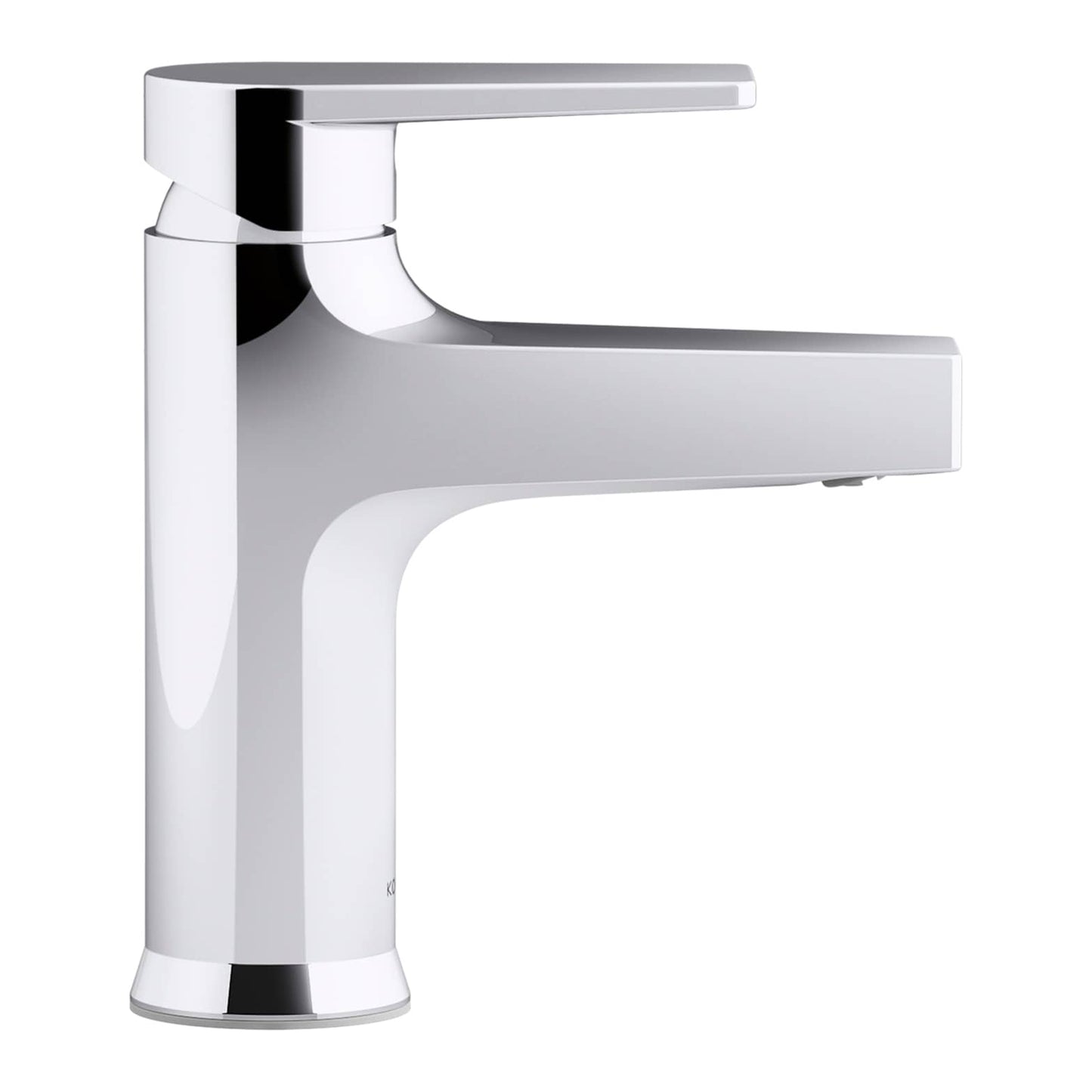 K-46029-4-CP - Taut 0.5 GPM Single Hole Bathroom Faucet with Grid Drain Assembly
