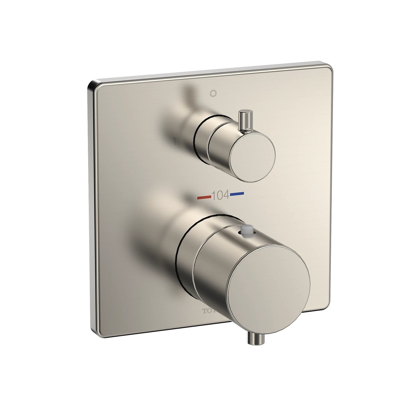 TBV02403U#BN - Thermo Vol Controller Valve,g,square - Brushed Nickel