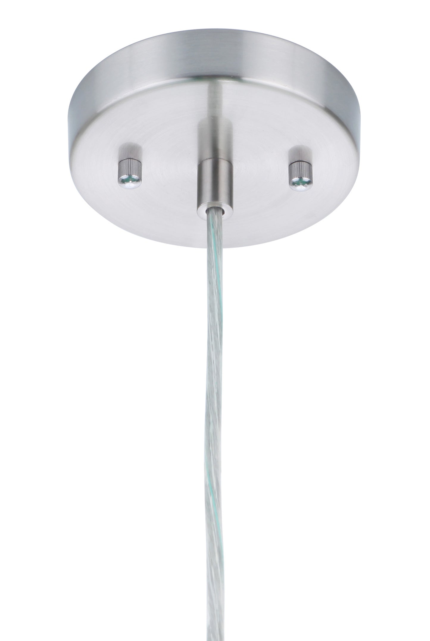 55091-BNK - Pill 1 Light 4.25" Wide Mini Pendant - Brushed Nickel