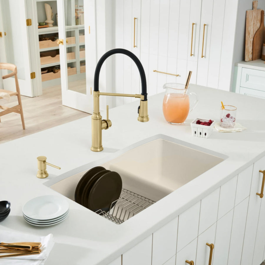 443068 - 32" Diamond Equal Double Bowl Undermount Kitchen Sink - Cafe