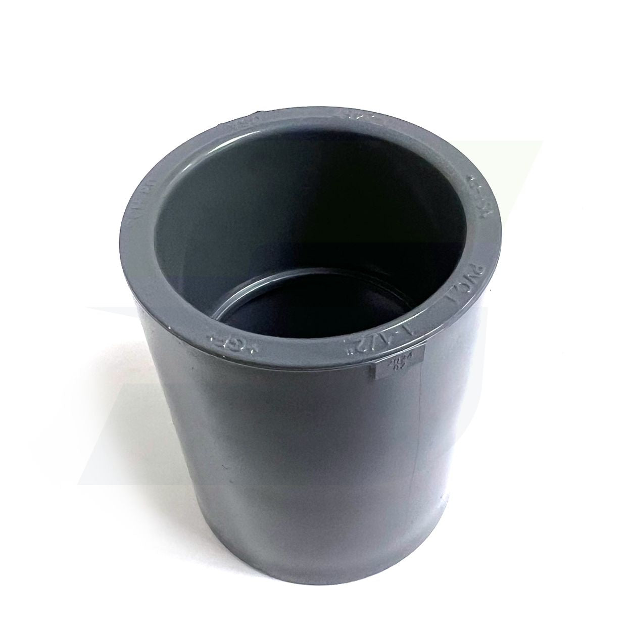 829-015 - PVC Pipe Fitting, Coupling, Schedule 80, 1-1/2" Socket