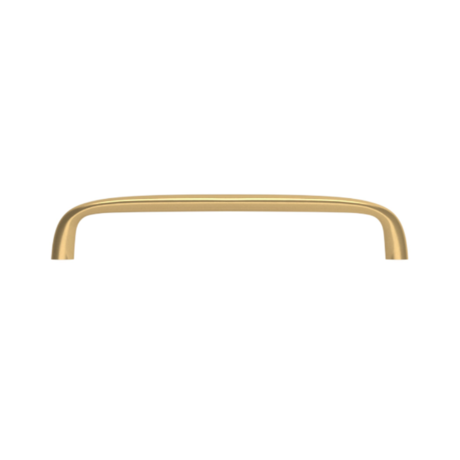 4401044 - 6" Centers Oval Pull - Satin Brass