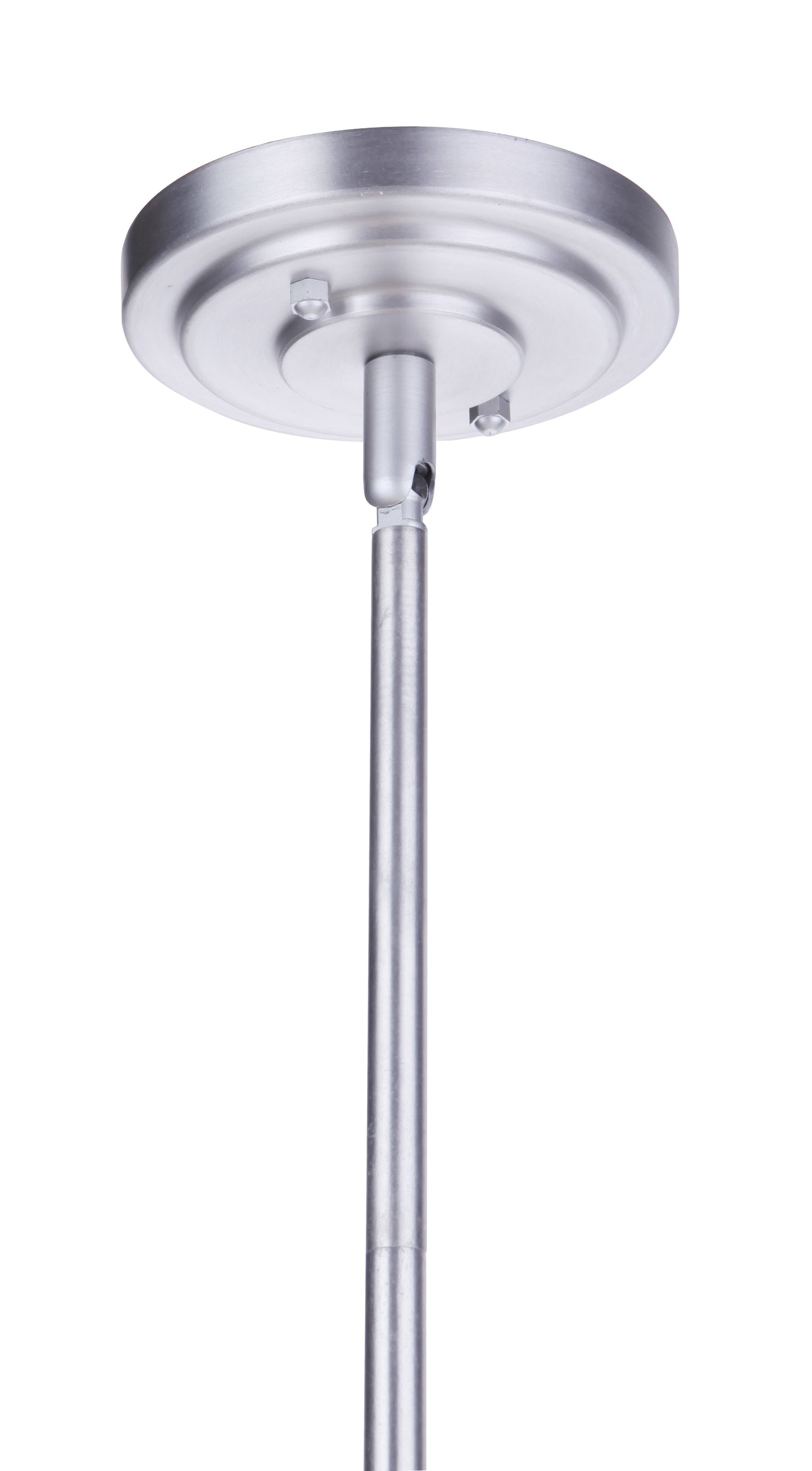 ZA3411-SA - Evie 1 Light 7.5" Wide Outdoor Pendant - Satin Aluminum