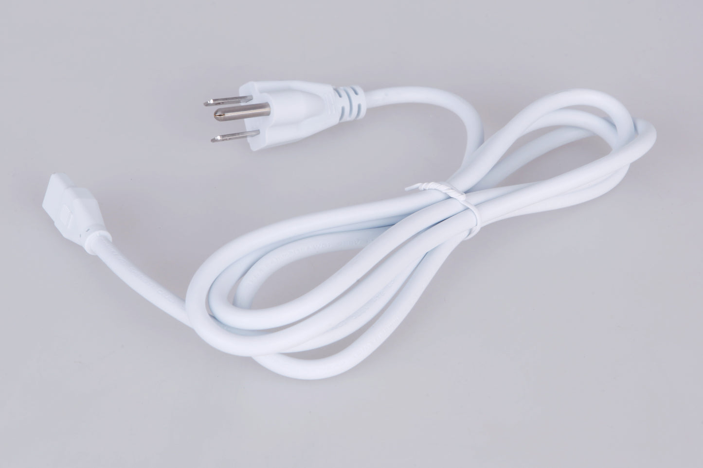 CUC10-PG5-W - Undercabinet Light Bars 1" High Power Cord with Plug - White