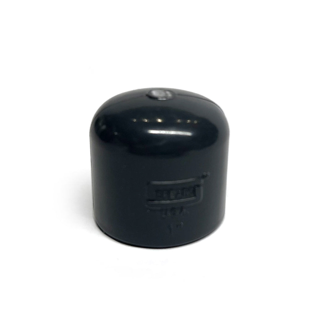847-010 - PVC Pipe Fitting, Cap, Schedule 80, 1" Socket