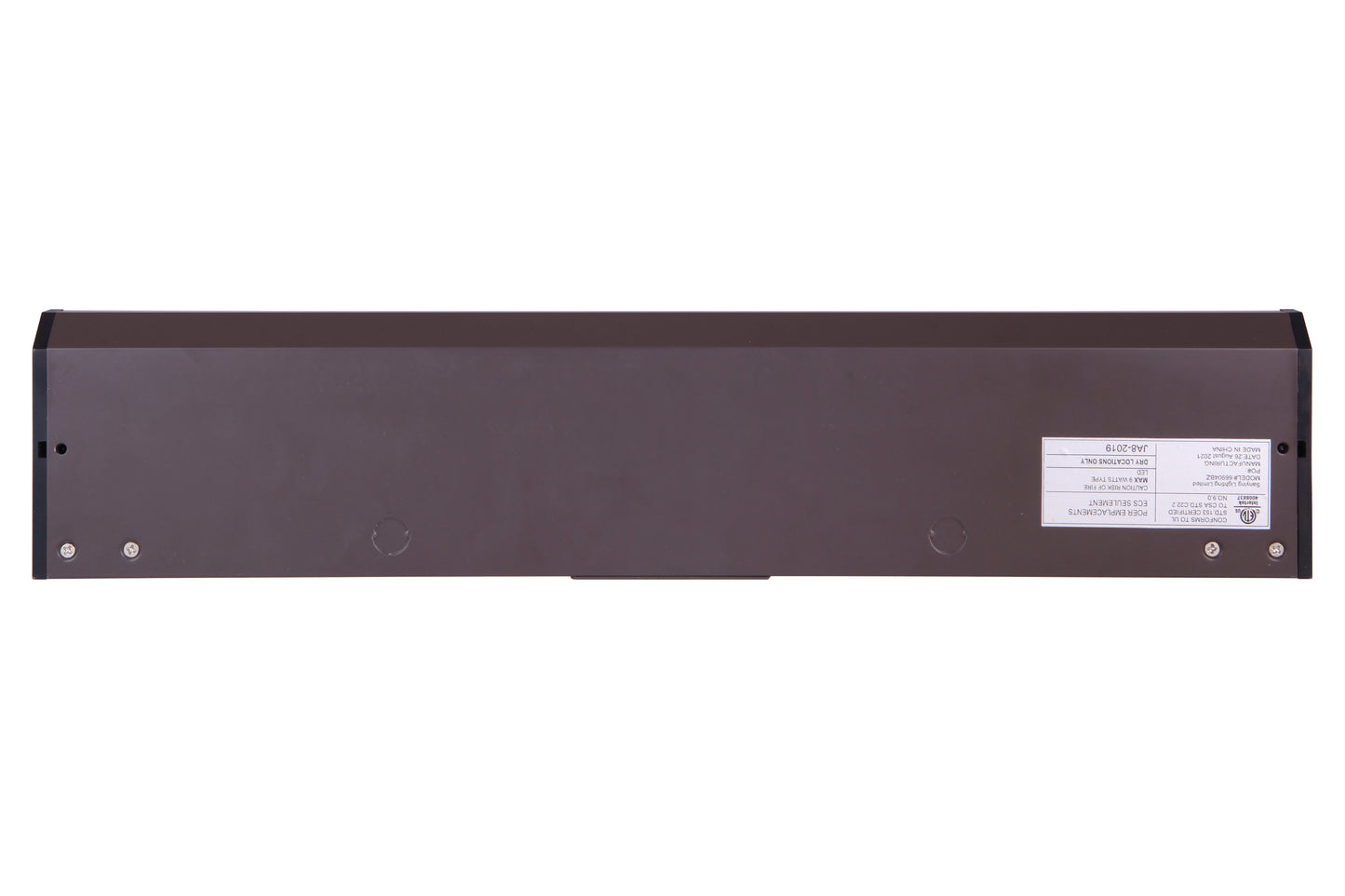 CUC1018-BZ-LED - Undercabinet Light Bars 1 Light 3.63" Wide Under Cabinet Light Bar - Bronze